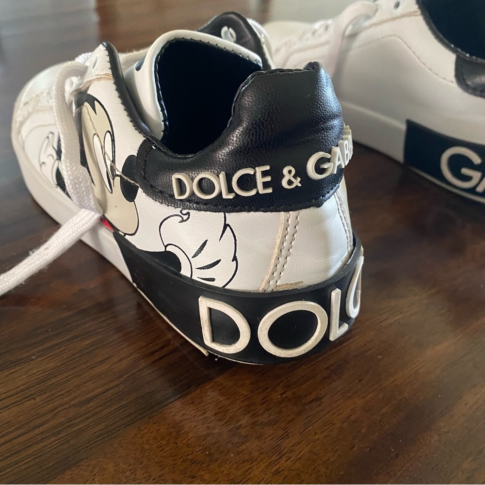 Dolce Gabbana Mickey Mouse Sneakers - Picture 7 of 14